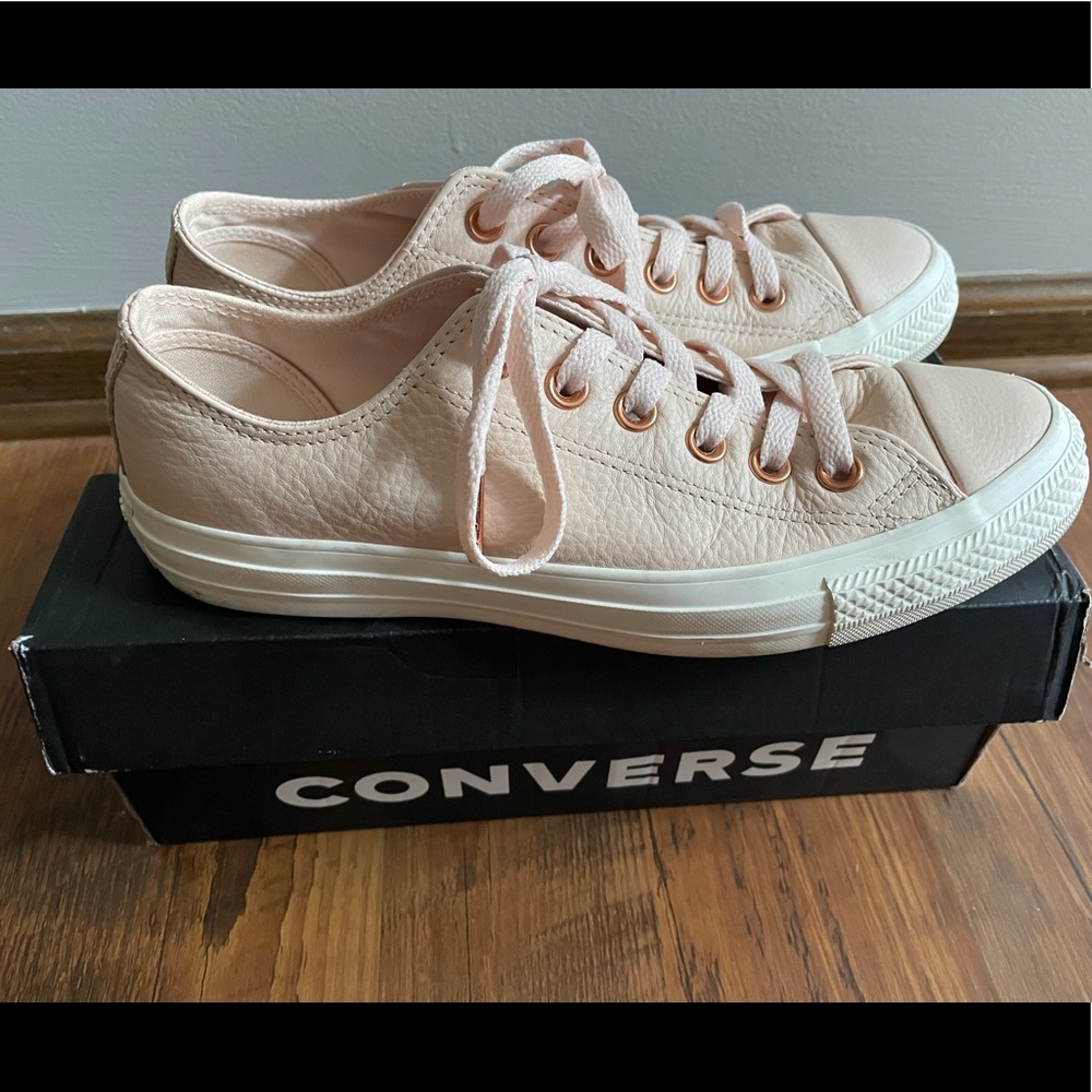 Converse Pastel Rose Leather